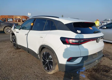 2021 Volkswagen Id.4 Pro S из США, поврежденный, VIN WVGTMPE21MP044621